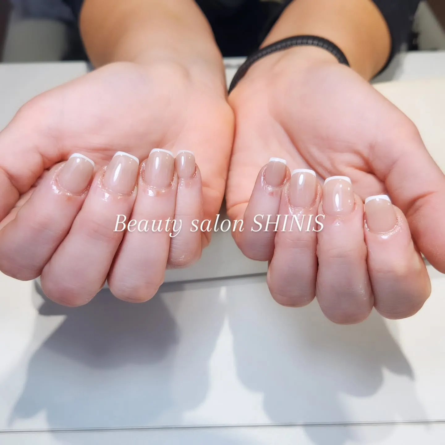 #ショートフレンチネイル#フレンチネイル#ネイルサロン沖縄 ...