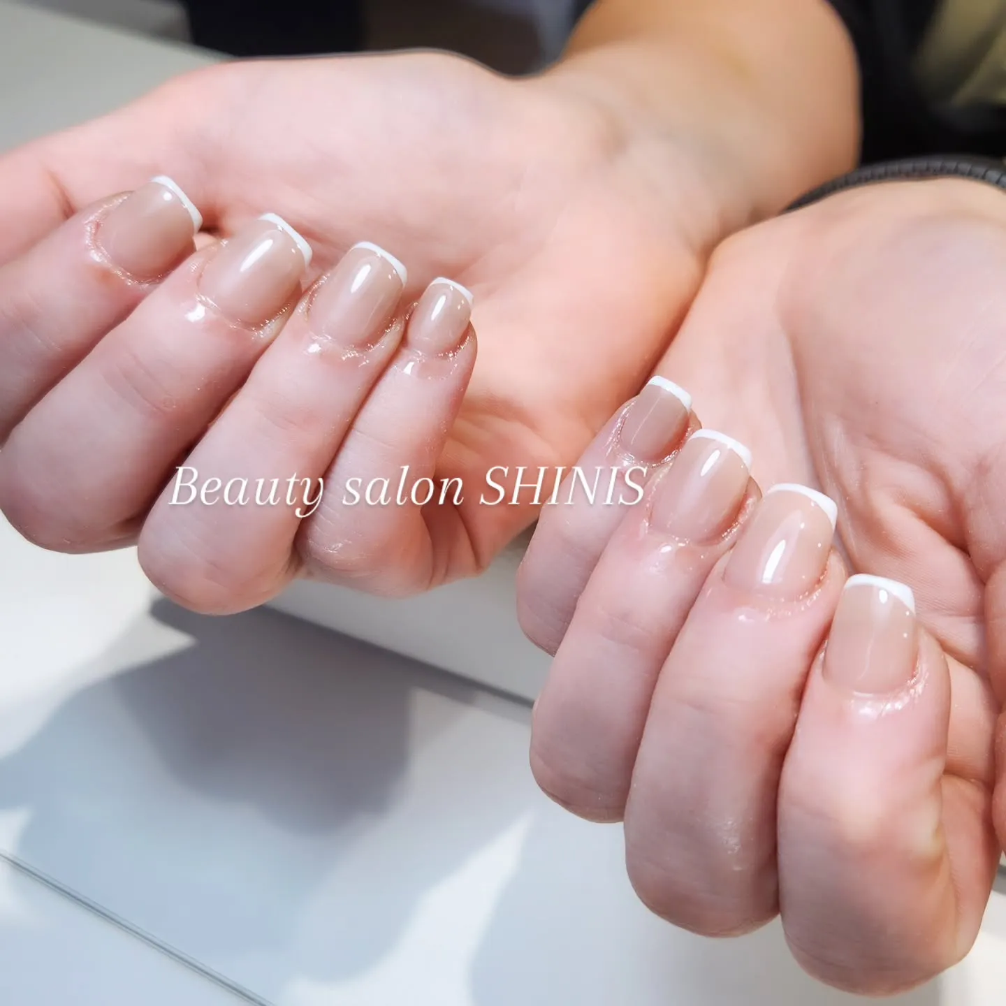 #ショートフレンチネイル#フレンチネイル#ネイルサロン沖縄 ...