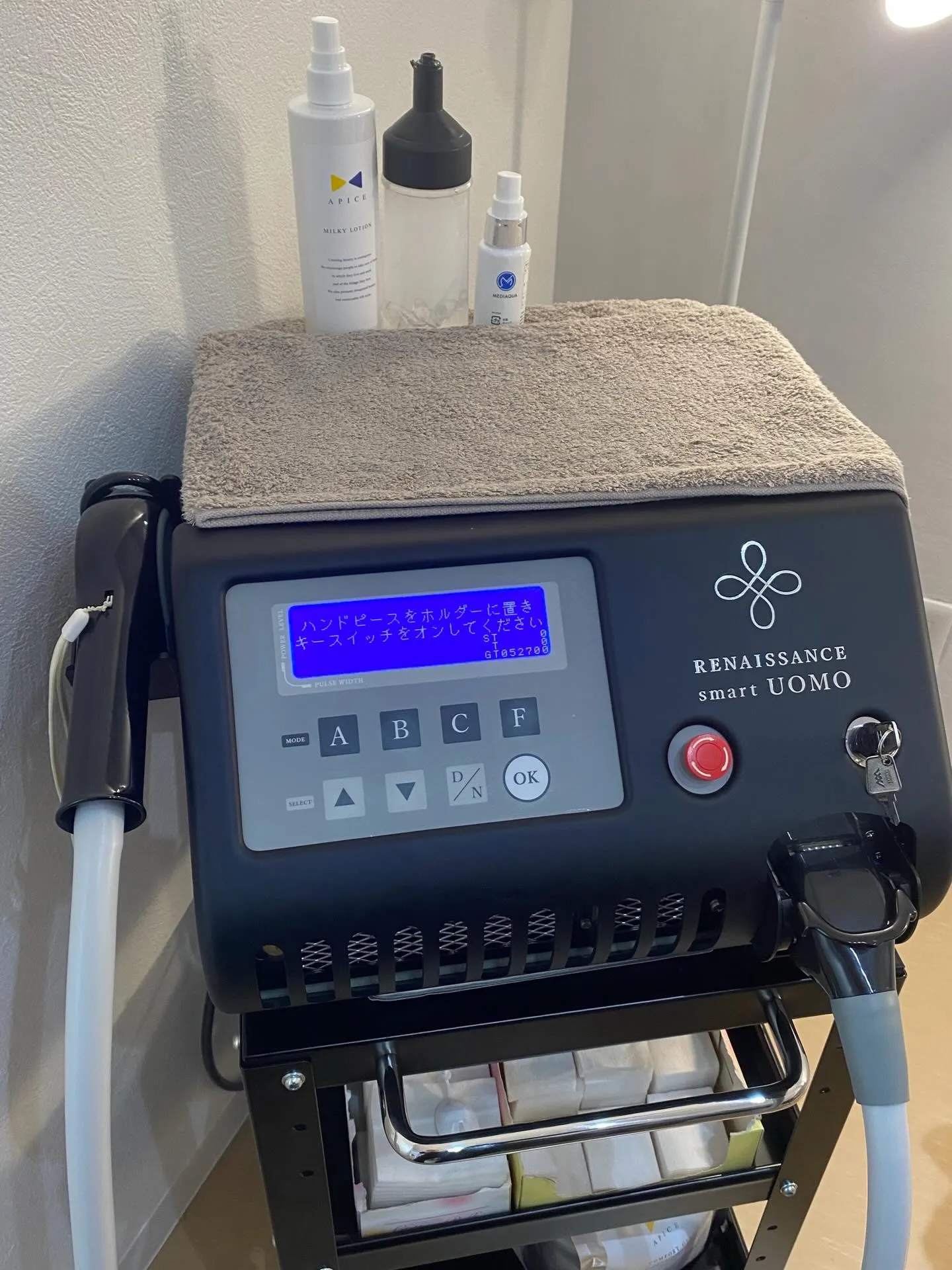 当サロン！ルネッサンスUOMO脱毛機オススメポイント!!!