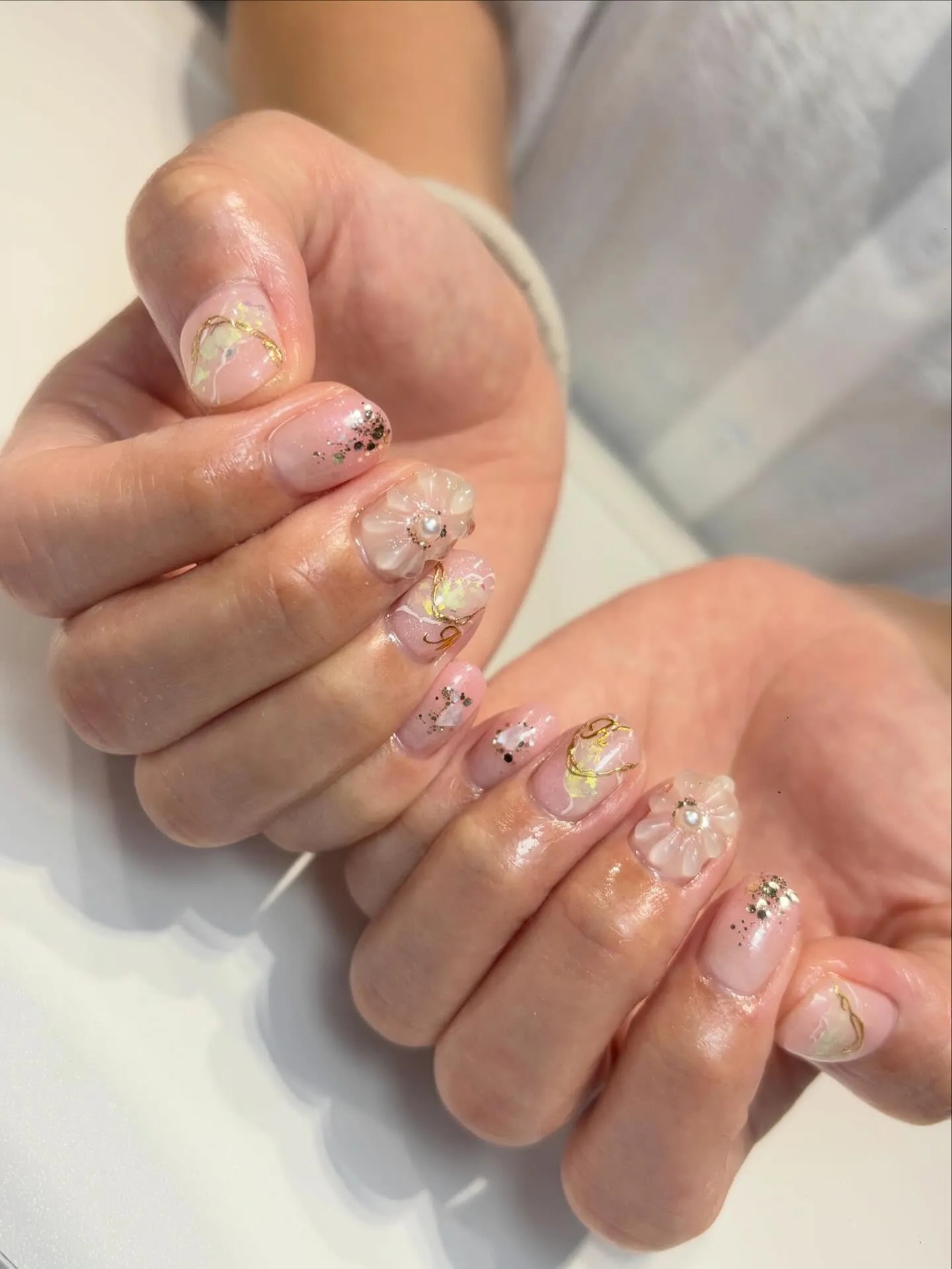 店内サンプル  Spring Nail‪✿