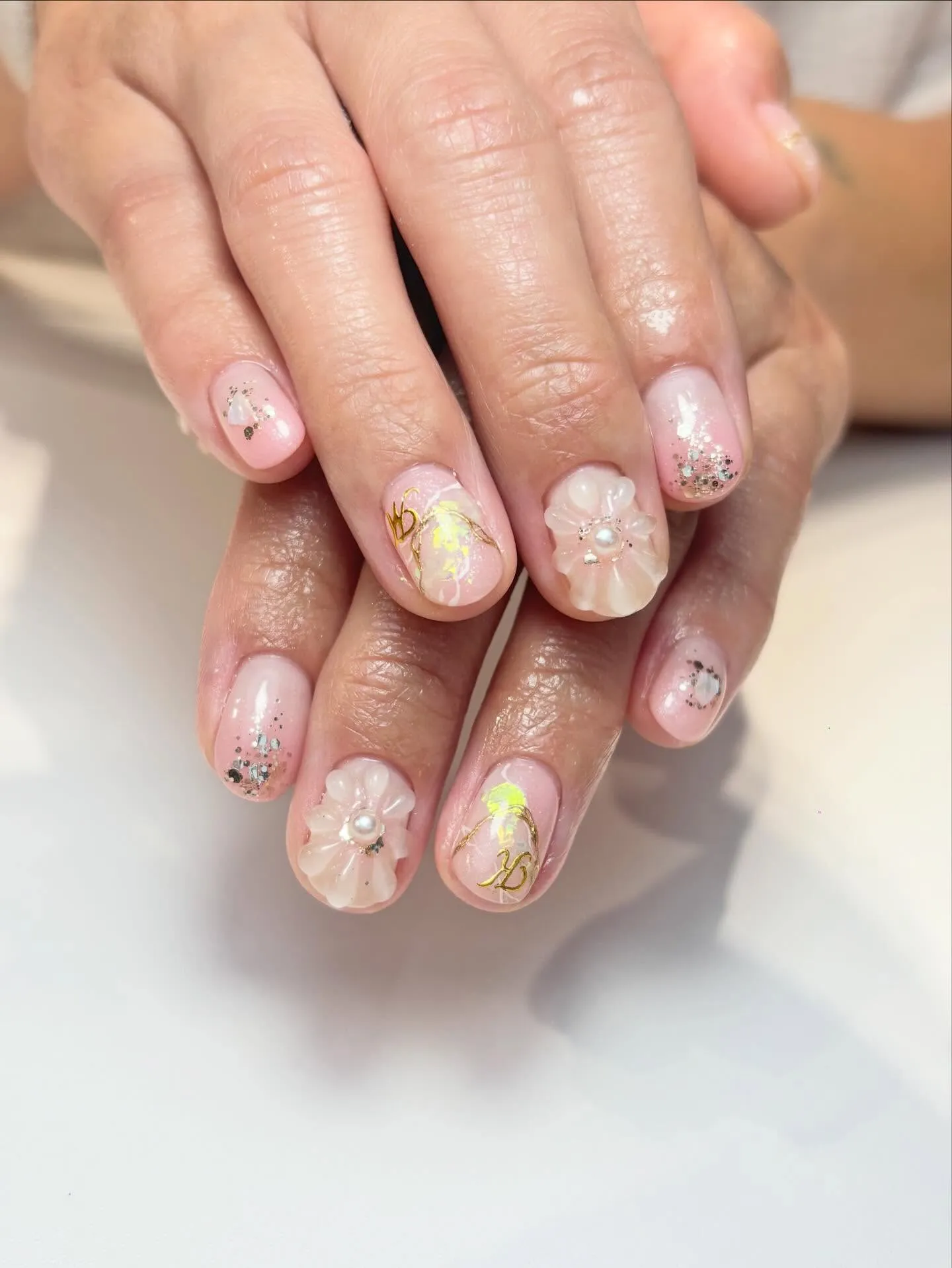 店内サンプル Spring Nail✿