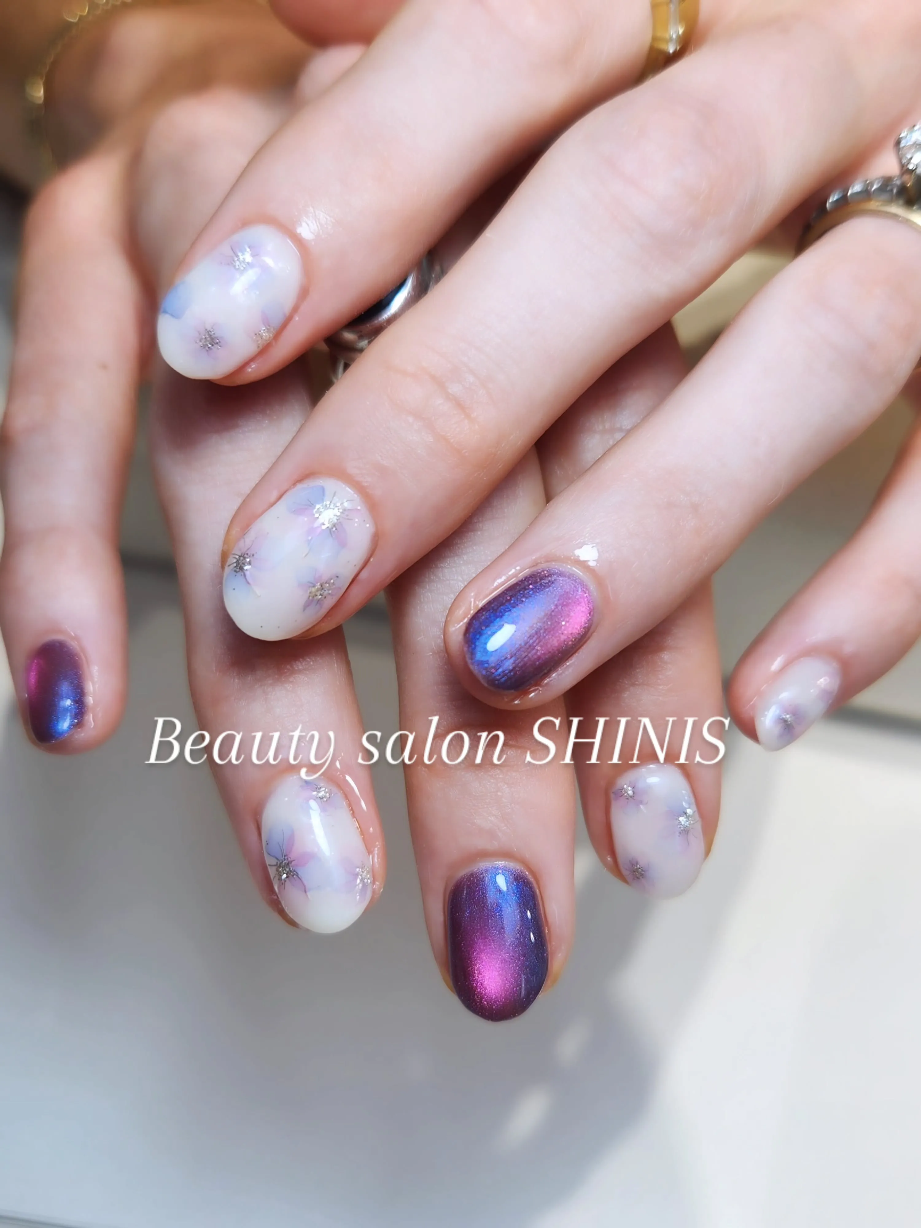 #ネイル#ネイルサロンうるま市#ネイルサロン沖縄#フラワーネ...