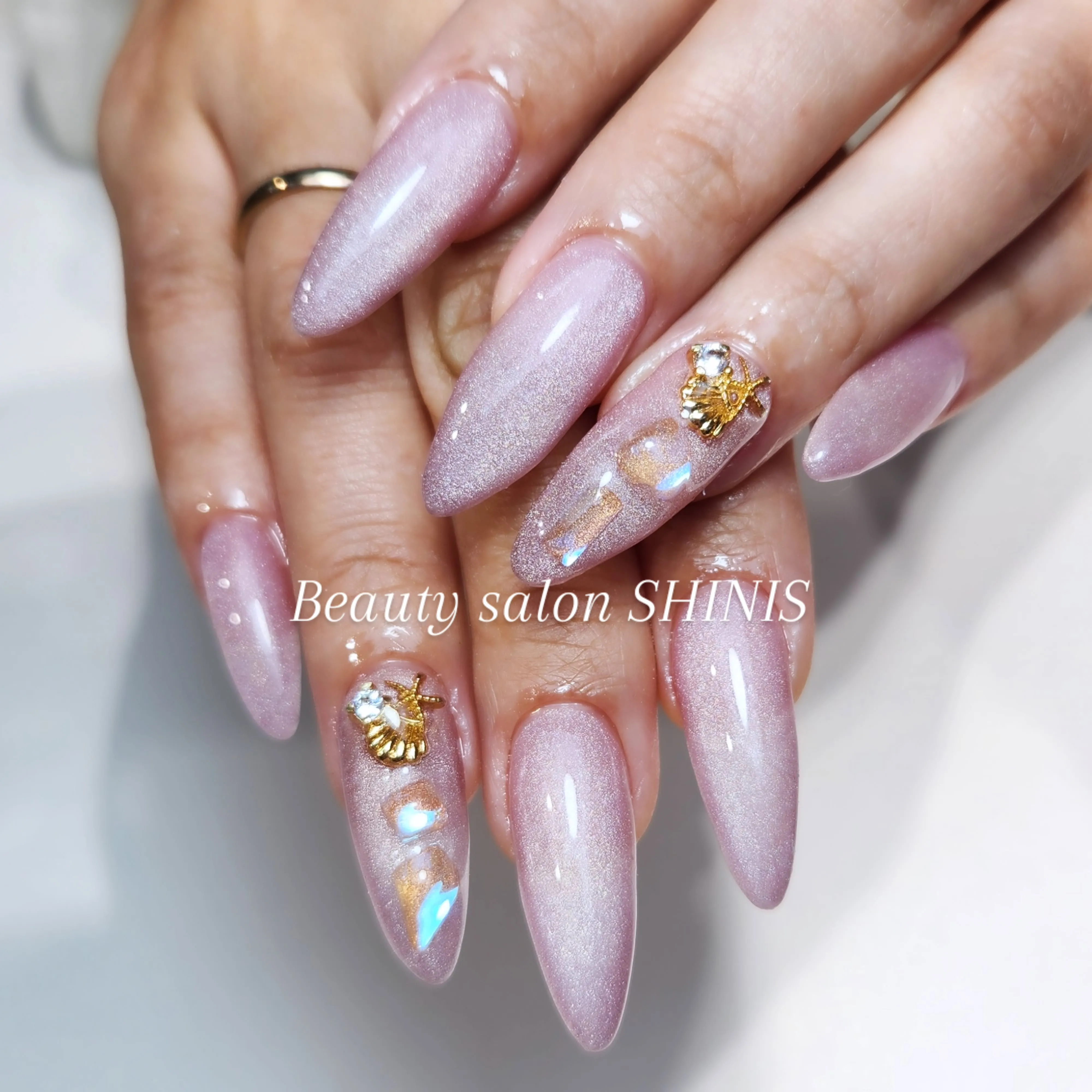 #ネイル#マグネットネイル#ネイルサロンうるま市#ネイルサロ...