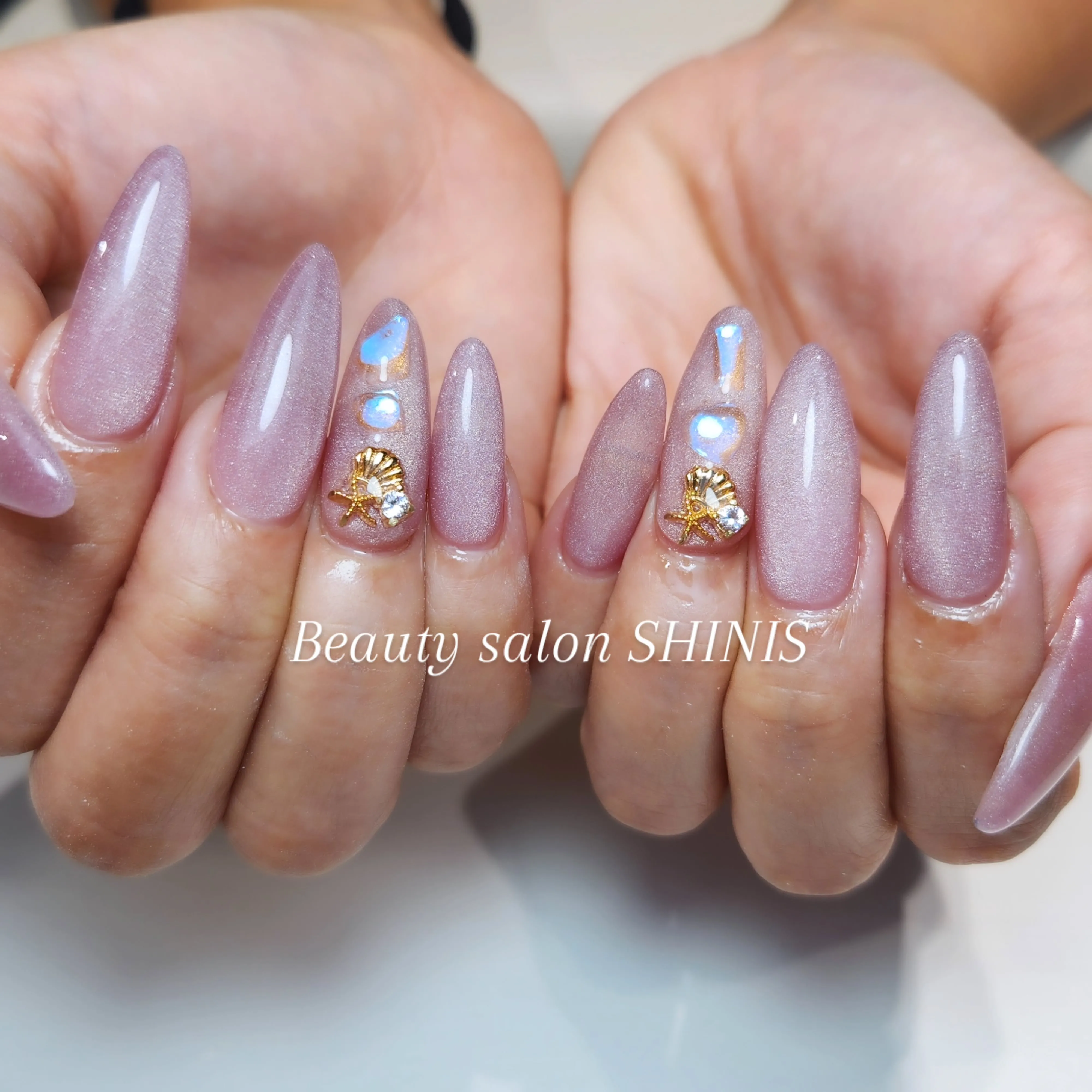 #ネイル#マグネットネイル#ネイルサロンうるま市#ネイルサロ...