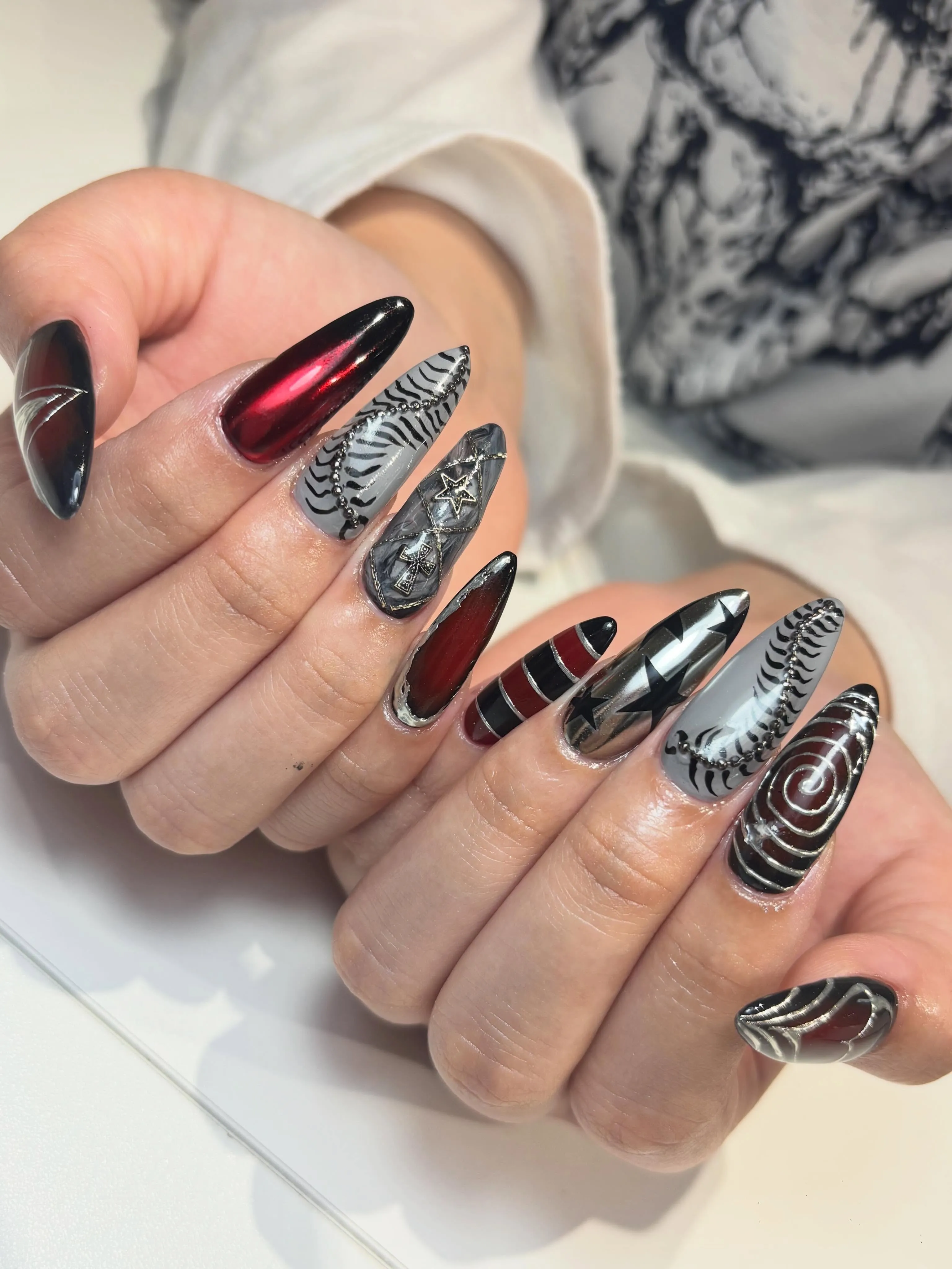 パンクロックネイル💅☆