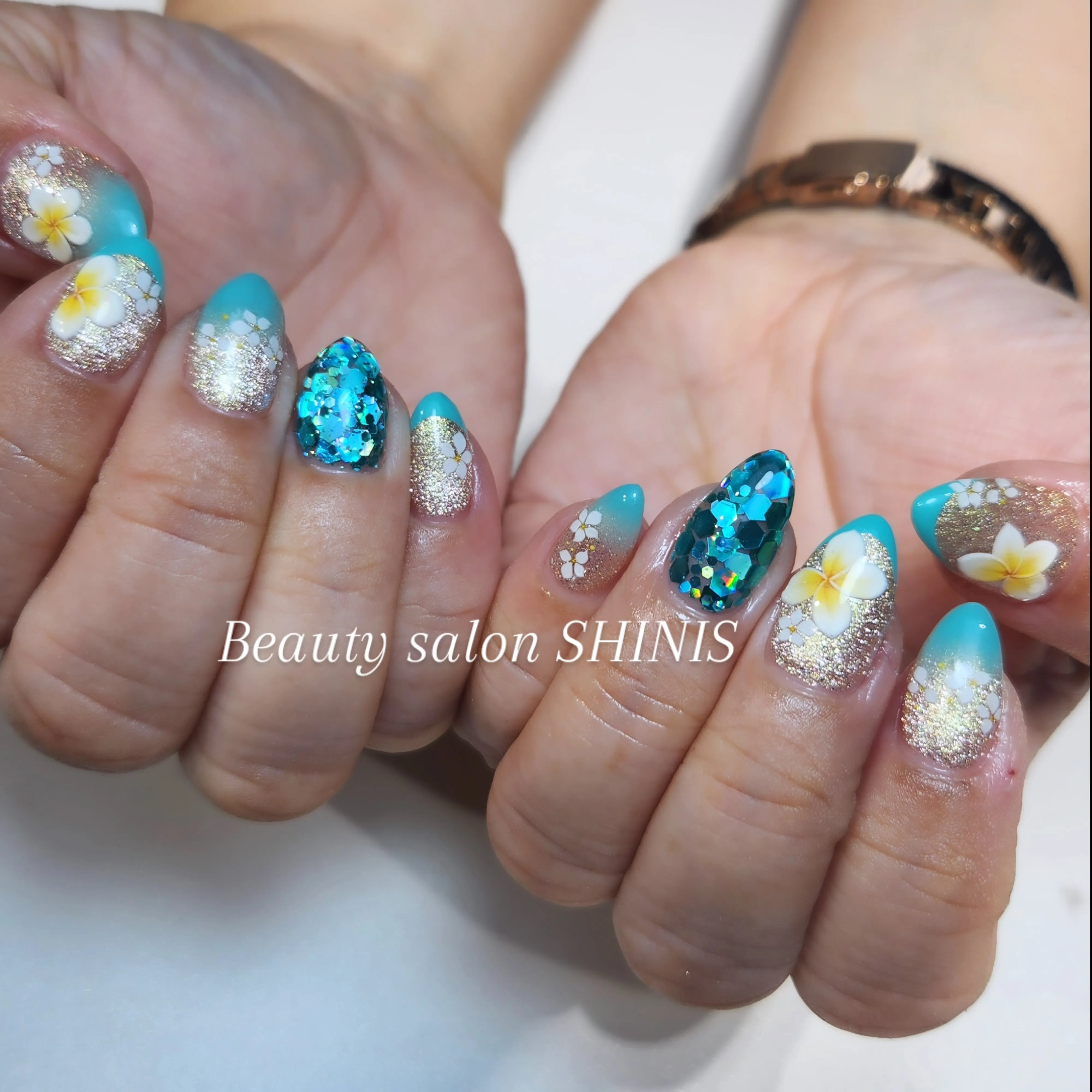#ネイル#ネイルサロンうるま市#ネイルサロン沖縄市 #夏ネイ...