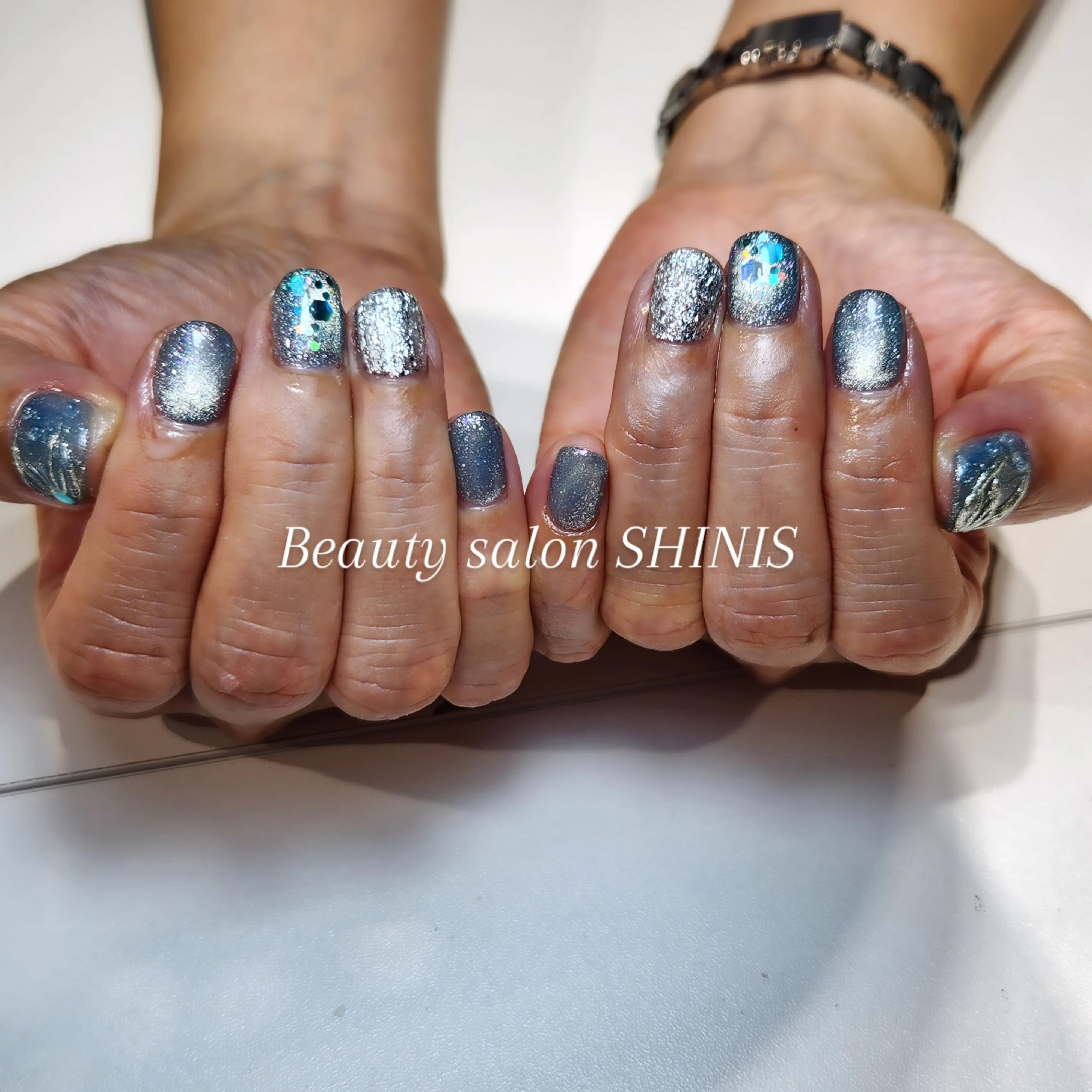 #ネイル#マーメイドネイル#ネイルサロン沖縄#うるま市ネイル...