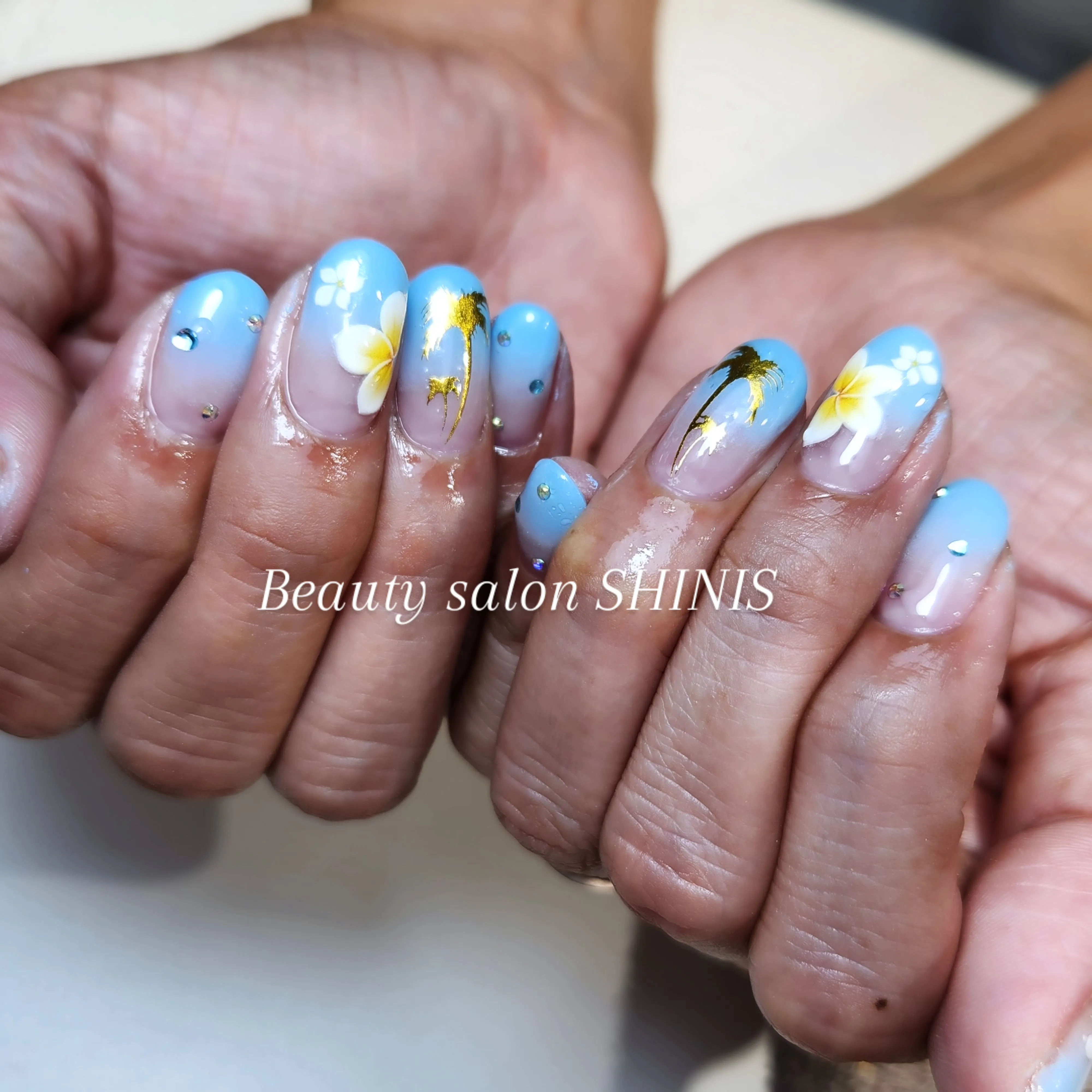 #ネイル#ネイルサロン沖縄 #ネイルサロンうるま市#夏ネイル...