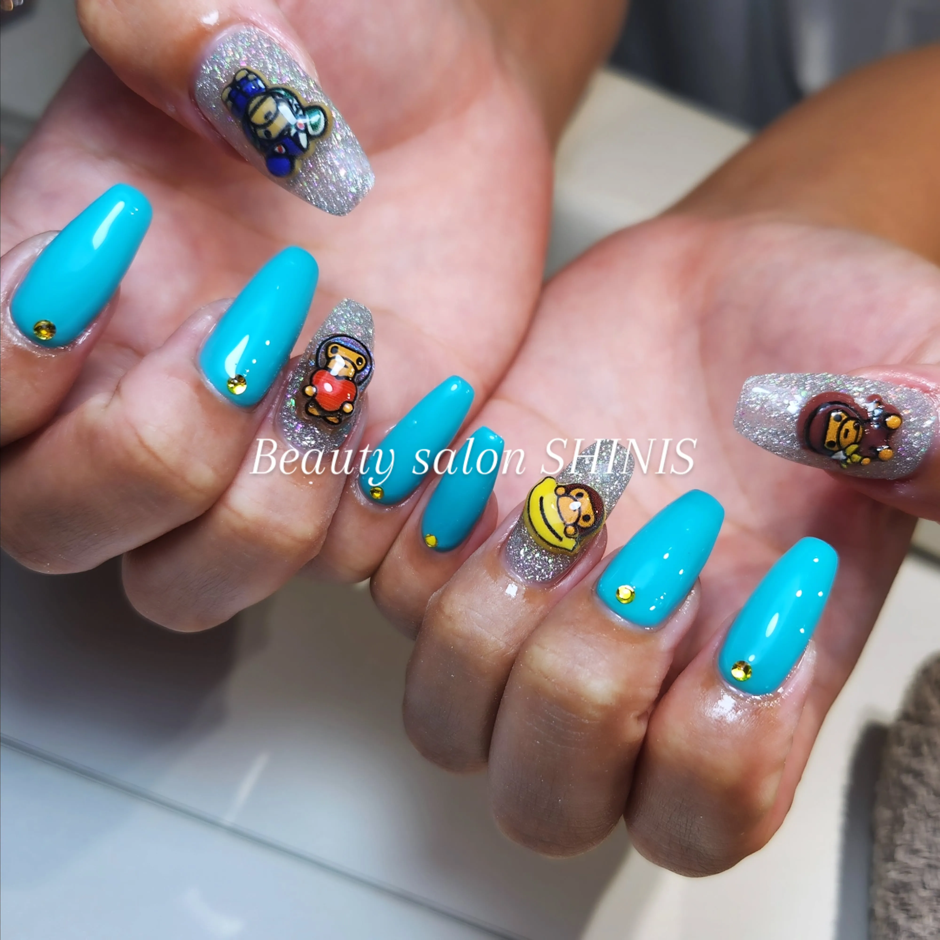 #ネイル#持ち込みパーツ#うるま市ネイルサロン#沖縄ネイルサ...