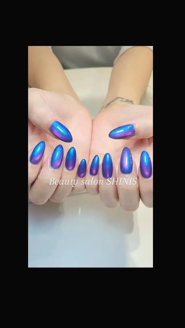 #マグネットネイル #ネイル#ネイルサロンうるま市#ネイルサ...